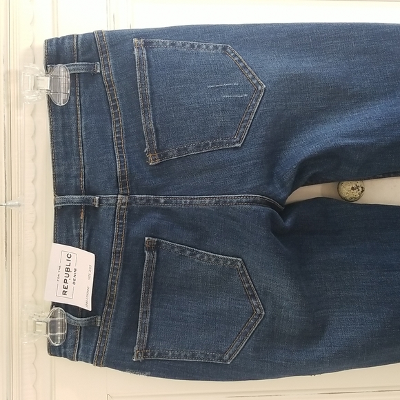 For the Republic Denim Embellished Designer Jeans - Picture 5 of 13